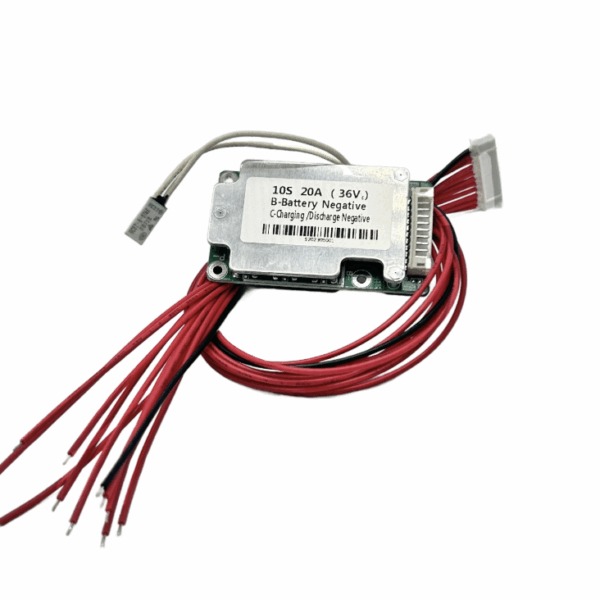 BMS 10S 36V 20A pour batterie lithium-ion – carte de gestion avec protection contre surcharge, décharge et court-circuit, idéale pour trottinette électrique