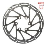 Disque de frein EWD002 140mm 6H argenté - Disque de frein EWD002 140mm 6H jaune