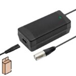 Chargeur 36v (sortie 42v) 2A connecteur XLR – Image 2