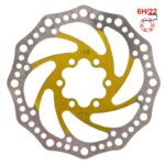 Disque de frein R6,1 140mm 6H jaune