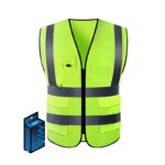 Gilet réfléchissant avec poches – Image 3
