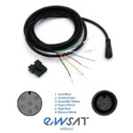 Câble data d'affichage/contrôleur Étanche 8mm à SM - 1/1 1,45M – Image 4