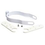 Support universel de garde-boue en plastique blanc pour Xiaomi M365 et Pro – Image 2