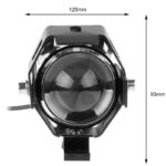 Phare à LED U5 12-85V rouge – Image 3