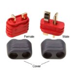 Connecteur T-DEAN Amass avec protecteur - 5M/5F