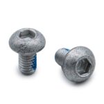 Vis M5x10 argent pour disque de frein - 50pcs – Image 2