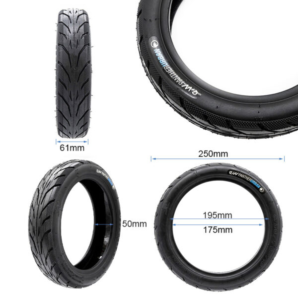 Pneu Tubeless 60/70-7 [Yuanxing] pour Mi4 Pro Edition GEL