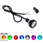 Lampe eagle eye jaune 12V - 1pc - Led eagle eye blanche 12V - 1 pc – Image 3
