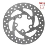Disque de frein DV5-2 110mm 5H argent pour Xiaomi Essential et 1S nouveau modèle
