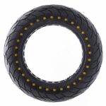 Pneu plein ultraléger 10x2,5-6,1/B34 - points jaunes [Nedong].