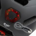 Casque CP02 noir taille unique - Casque avec lumière CP02 bleu taille unique – Image 5