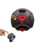 Casque CP02 urben avec clignotant noir taille unique – Image 10
