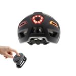 Casque CP04 noir M avec clignotant – Image 2