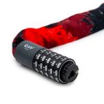 Antivol à code EWLK022 housse tissu rouge