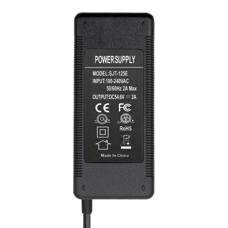 13750 Chargeur 48v (sortie 54,6v) 2A DC connecteur 5,5mm – Image 1