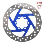 Disque de frein 140mm 6H bleu