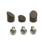Capuchon noir pour garde-boue arrière GX2.0 Xiaomi - 5pcs – Image 3