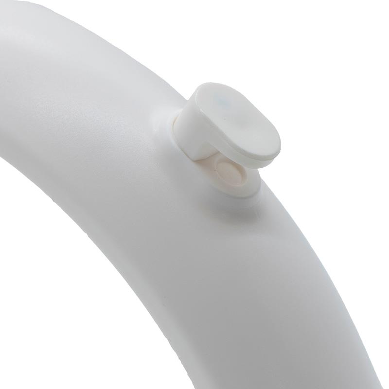 13839-1 Garde-boue arrière Mi3 lite blanc - Garde-boue arrière Mi3 lite noir – Image 1