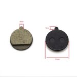 Plaquette de frein CT005-R en résine ronde avec ergot - 20pcs – Image 2
