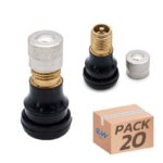 Valve tubeless droite (joint de pression) - - 20pcs