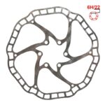 Disque de frein 140mm 6H argent
