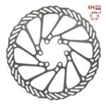 Disque de frein G3 160mm 6H argenté - Disque de frein G3 180mm 6H argenté