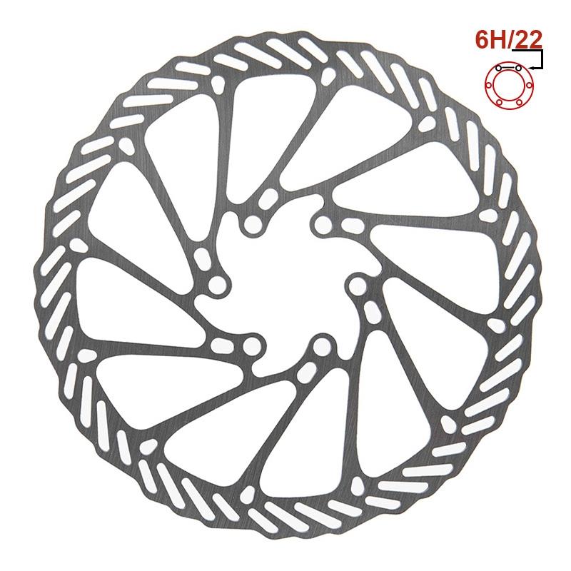 1408-2 Disque de frein G3 160mm 6H argenté - Disque de frein G3 160mm 6H rouge – Image 1
