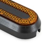 Catadioptre noir avec réflecteur jaune pour Xiaomi - Catadioptre noir avec réflecteur jaune pour Xiaomi pack de 10 – Image 4
