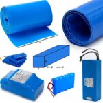 Gaine thermorétractable bleu 120mm 10M - Gaine thermorétractable bleu 160mm 10M