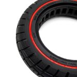 Pneu plein ultraléger offroad 10x2,125-6,1/B34 ligne rouge