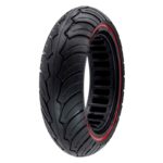 Pneu plein ultraléger 9,5x2,5 rouge pour NIU – Image 5