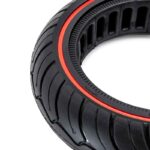 Pneu plein ultraléger 9,5x2,5 rouge pour NIU