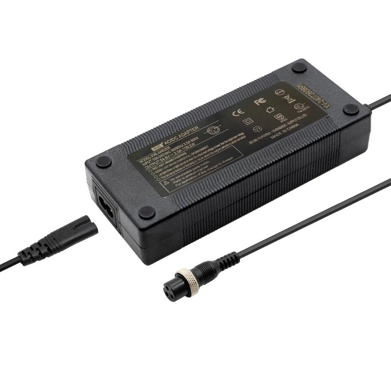 15429 Chargeur Premium 48v (sortie 54.6v) 2A connecteur Gx16 – Image 1