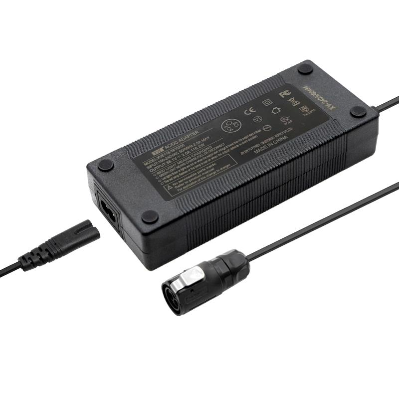 15459-1 Chargeur premium 52V (sortie 58,8v) 2A connecteur LP16 pour Dualtron Mini – Image 1