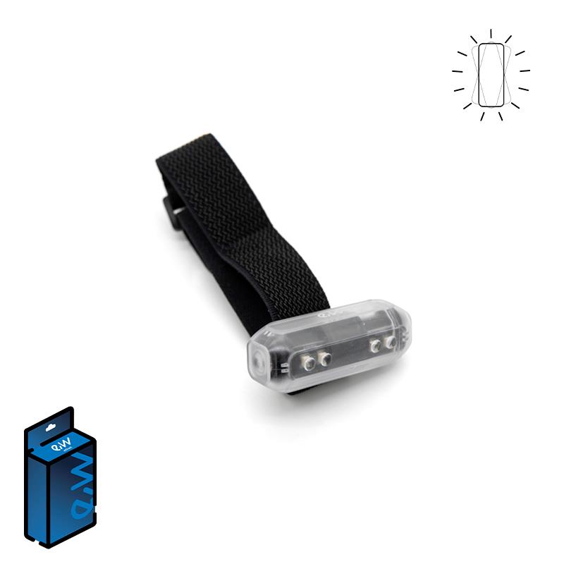 15568 Bande élastique avec lumière LED en mouvement EWL009 - fonctionne sans piles sans batterie – Image 1