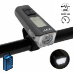 Feu avant rechargeable EWL011 avec affichage de la vitesse, de la température, de l'heure et du kilométrage – Image 7