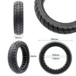 Pneu plein ultraléger 8,5x2-6,1/B34 Offroad ligne noire – Image 2