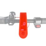 Protecteur en silicone imperméable rouge pour écran droit – Image 3