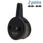 Plaquette de frein CT007-R en résine - 2pcs - Plaquette de frein CT007-S sintérisée - 2pcs