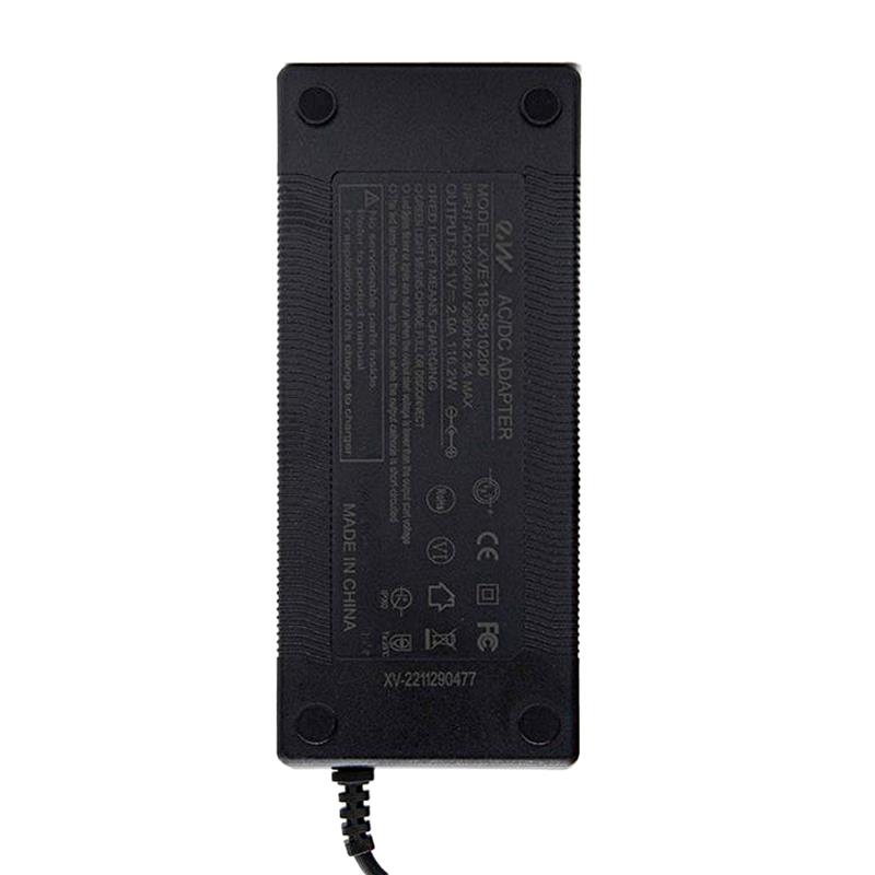 16605 Chargeur premium 52v (sortie 58,8v) 2A connecteur Gx16 pour Dualtron Mini – Image 1