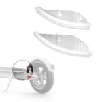 Habillage arrière de chassis blanc pour Xiaomi M365, Essential et 1S - Cache arrière de chassis noir pour Xiaomi M365, Essential et 1S