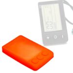 Poignée en silicone imperméable rouge pour écran S866 – Image 3