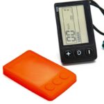 Poignée en silicone imperméable rouge pour écran S866