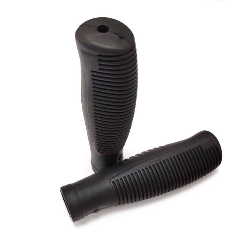 17727-1 Poignées en silicone noir pour Kugoo S1 - 2 pcs. – Image 1