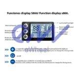 Écran S866 avec connecteur étanche – Image 5