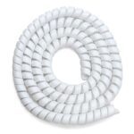 Gaine protége câbles blanc - 110cm - Gaine protége câbles rose - 110cm – Image 2