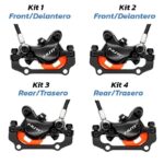 Kit de frein hydraulique 1 noir A5-D avant [Nutt] – Image 6
