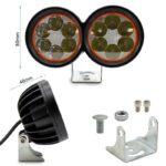Phare avant à double foyer LED EWLM001 12/72V [Ewheel] – Image 3
