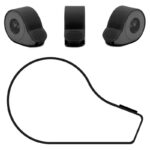 Cache en silicone noir pour accélérateur - 10 pièces – Image 4