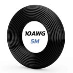 Câble noir 10 AWG - 5M – Image 3